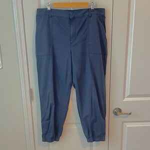 LOFT Navy Cargo Pants